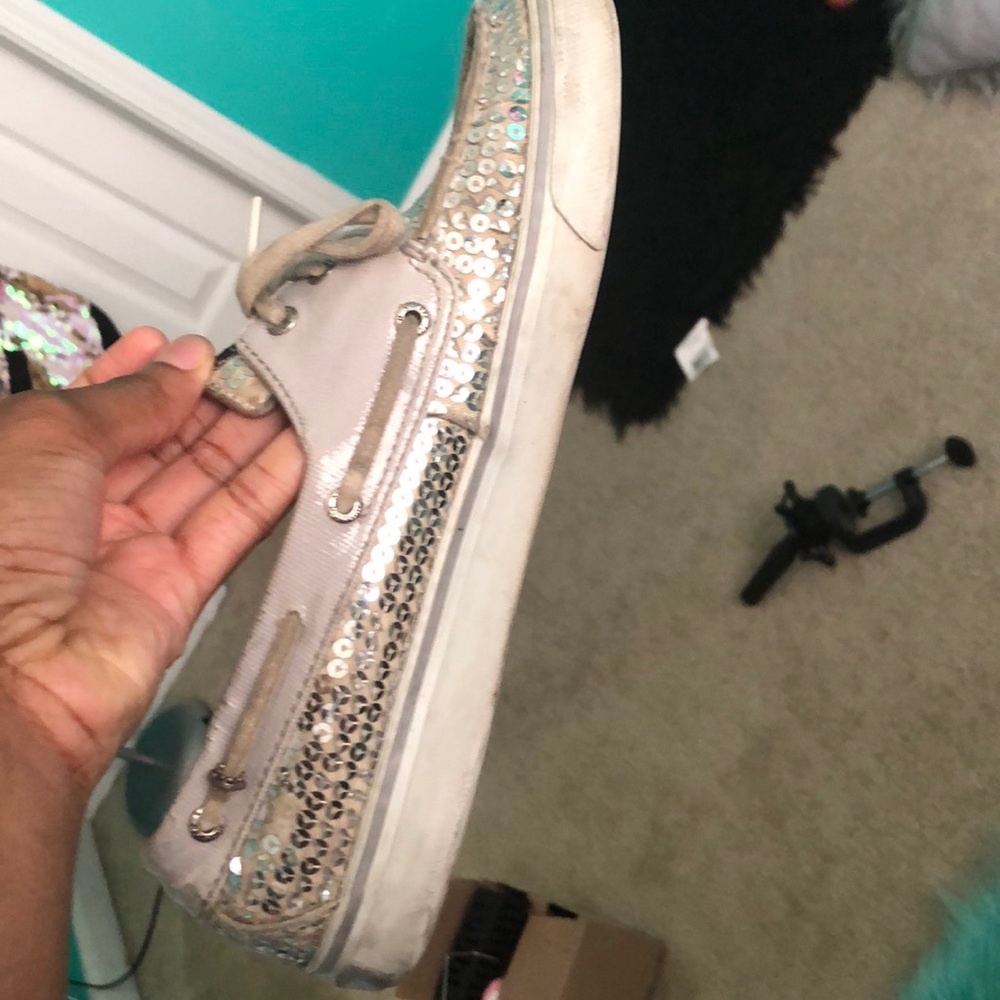 Silver sperrys - Picture 2 of 3